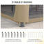 Pavillon de jardin 10 pi x 13 pi Outsunny-124670237