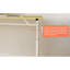 Bureau polyvalent réglable pour adultes et pour adultes, levage manuel idéal, bureau à la maison idéal, pieds de table blancs, bureau de couleur bois, structure à double colonne à hauteur de main fonctionnelle, conception simple-1703462847
