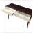 Espresso and White 2-drawer Sofa Table