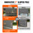 Retractable Side Awning, 71''x 236'' Full Aluminum Rust-Proof Patio Sunshine Screen, Outdoor Privacy Divider & Wind Screen, Works for Courtyard, Balcony, Roof Terraces and Pools, Gray