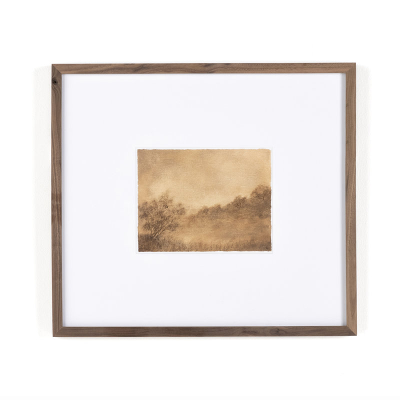 Hillside Haze VIII Painting by Aileen Fitzgerald