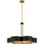 Lustre noir mat 6 lumières Balsam-180860413-180860414