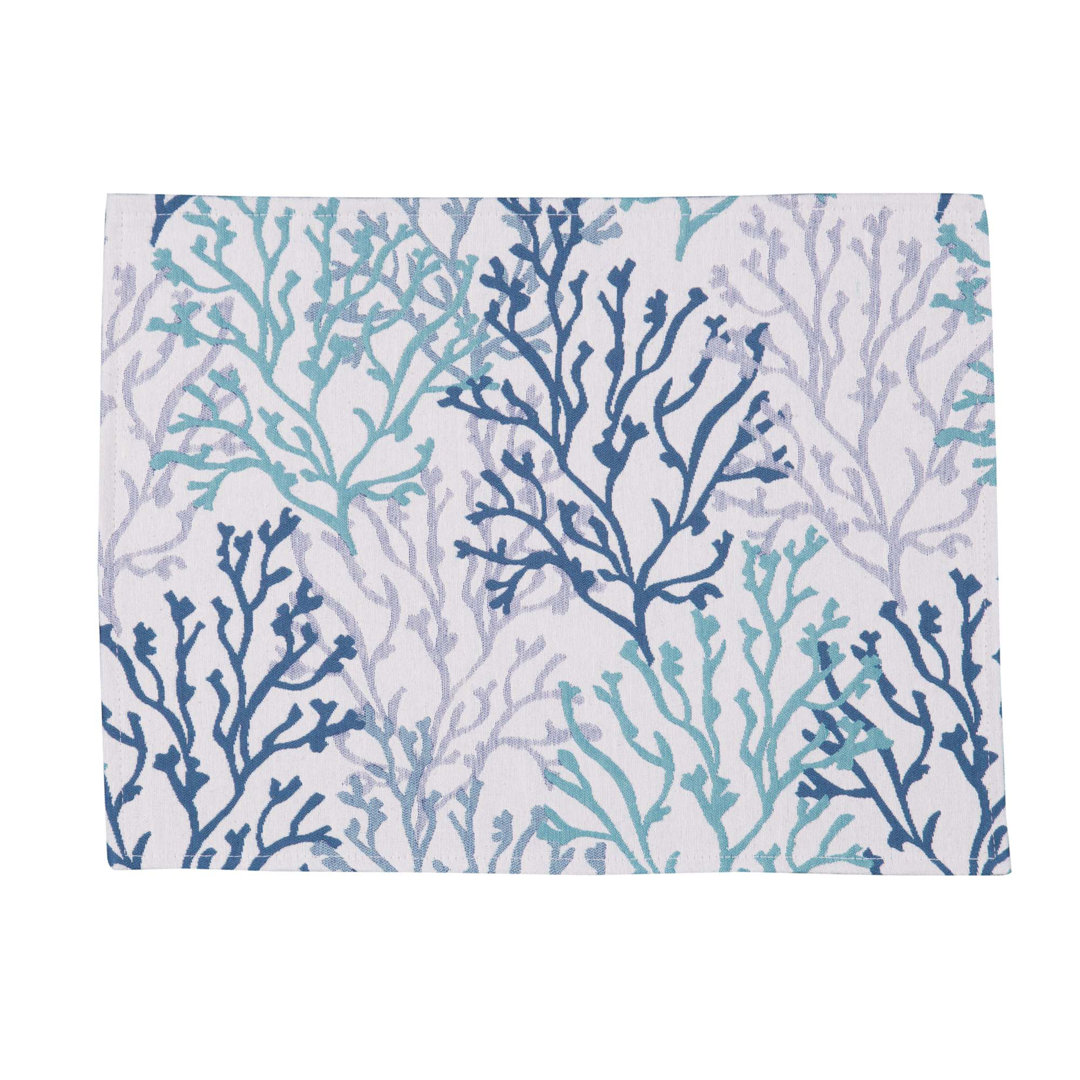 Boyne Coral Isle Placemats Table Accessory (Set of 4) Rosecliff Heights