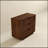 Walnut Nightstand 3-Drawer