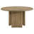 Dreydon Distressed Light Brown Round Dining Table