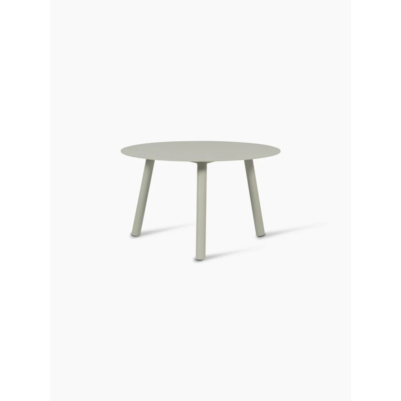 Lilo Outdoor Round Coffee Table, 14'' H x 24'' W x 24'' D, Sage Green