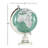 Aluminum Metal Teal Educational/Geographic Earth Globe