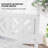 Original Wood Geometric Back Patio Park Bench-865023641