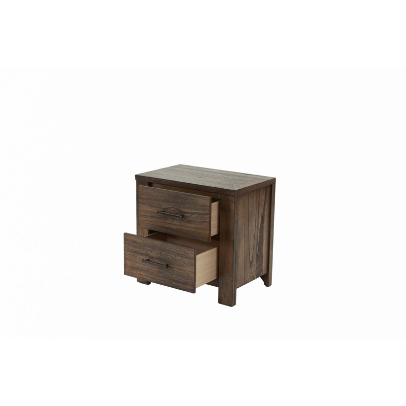 Table de chevet en bois 1pc