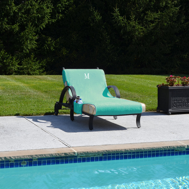 Housse standard pour chaise longue, Aigue-marine, T