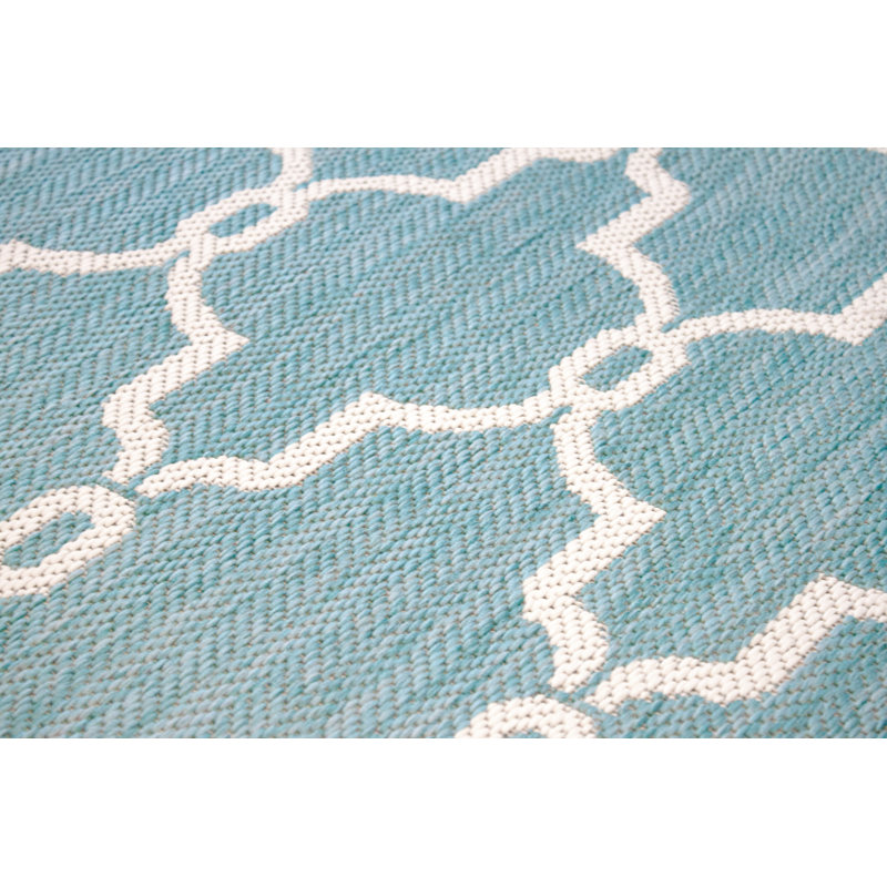 Zafiro Geometric Area Rug, Runner 60 x 120cm