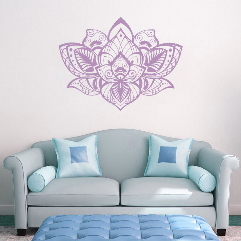 Décalcomanie murale fleur lotus Natazhat