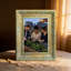 Cadre photo 5 pi x 7 po à motif rétro style or antique 1 pièce