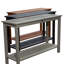 Console Eucalyptus, gris argenté