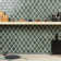 Divine 9.05'' W x 12.79'' Polished Glass Fishscale Mosaic Wall Tile (0.8 Sq. Ft. / Each)