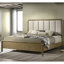 Grand lit tapissier Tully Nutmeg