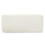 Poufs portatifs modernes sans assemblage, mousse en velours côtelé blanc, siège d'appoint compact-917292652