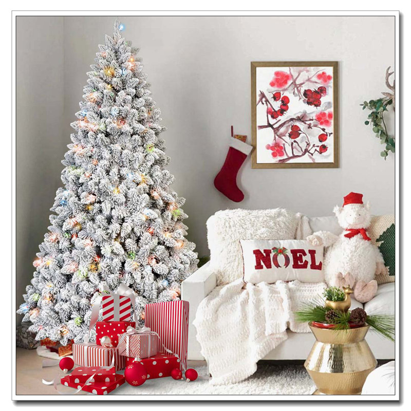 Arbre de Noël 7 pi avec lumières
