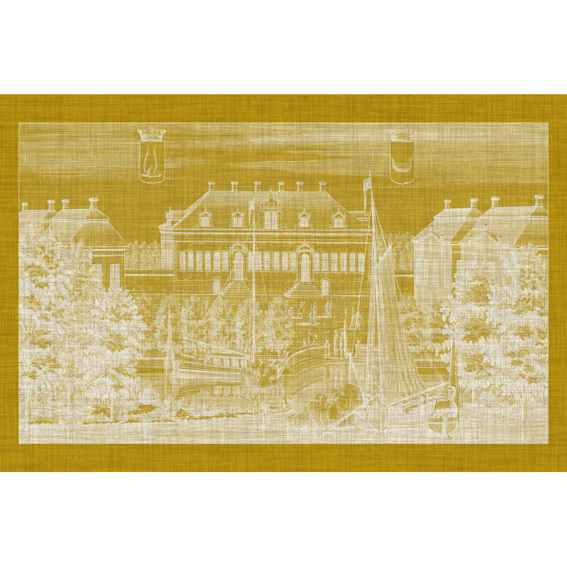 Architecture Pop IV by Eric Dahlberg - Wrapped Canvas Print, 20.32cm H x 30.48cm W x 3.8cm D