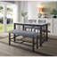 1pc comptoir hauteur banc banc espresso rembourré bois rembourré siège tablier cuisine salle à manger support de repose-pieds-557517120