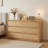 47.24" Modern 6 Drawer Dresser With Spacious Countertop And Concealed Handles For Bedroom Storage Solutions