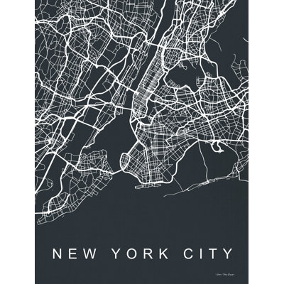 " NYC Gray Map "