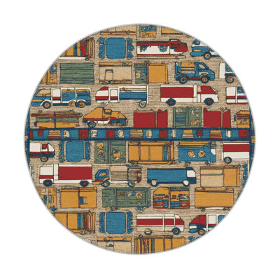 Tapis intérieur et extérieur gris Transport
