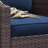 Outdoor Hand-Woven Wicker Patio Swivel Chair-1319319482-1319319477