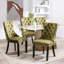 Chaises de salle à manger, chaise de salle à manger rembourrée haut de gamme avec anneau clouté-531111163-528942983-511006614