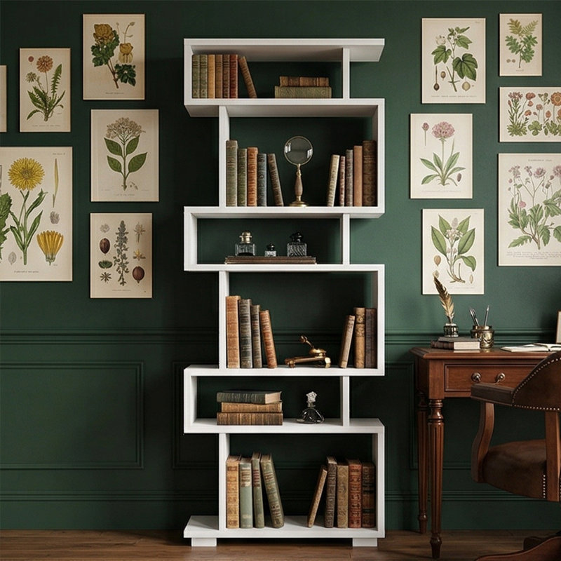 Bibliothèque étagère Surat H 65 "x l 23,6"
