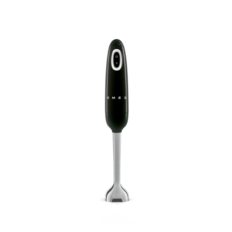 SMEG 50's Retro Style Handheld Immersion Blender, Black Glossy