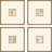 " Code S/4 " by Adamson-Ray 4 - Pieces Painting Print