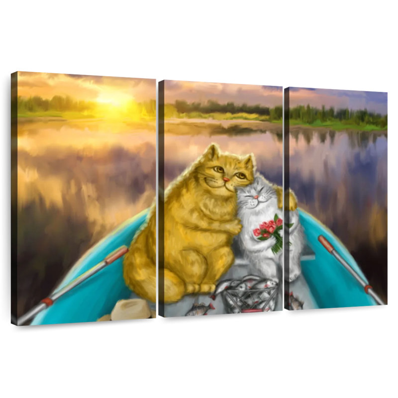 Date de pêche des chats Brampt, H 32 po x l 50 po