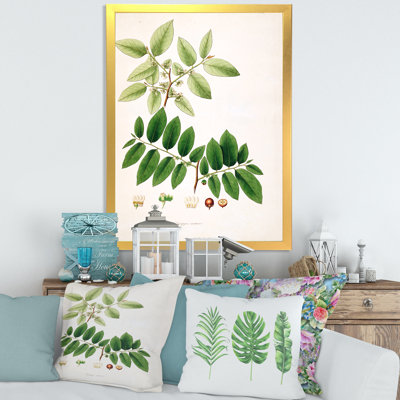 "Vintage Botanicals" - Peinture sur toile
