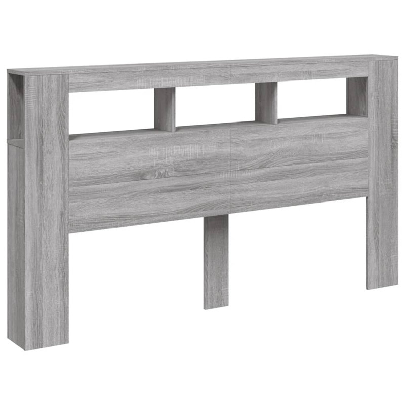 Nevio Headboard, 180 x 103.5 cm, Grey Sonoma