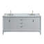 Ensemble de meuble-lavabo double 73 po Emma-29549043-29549042