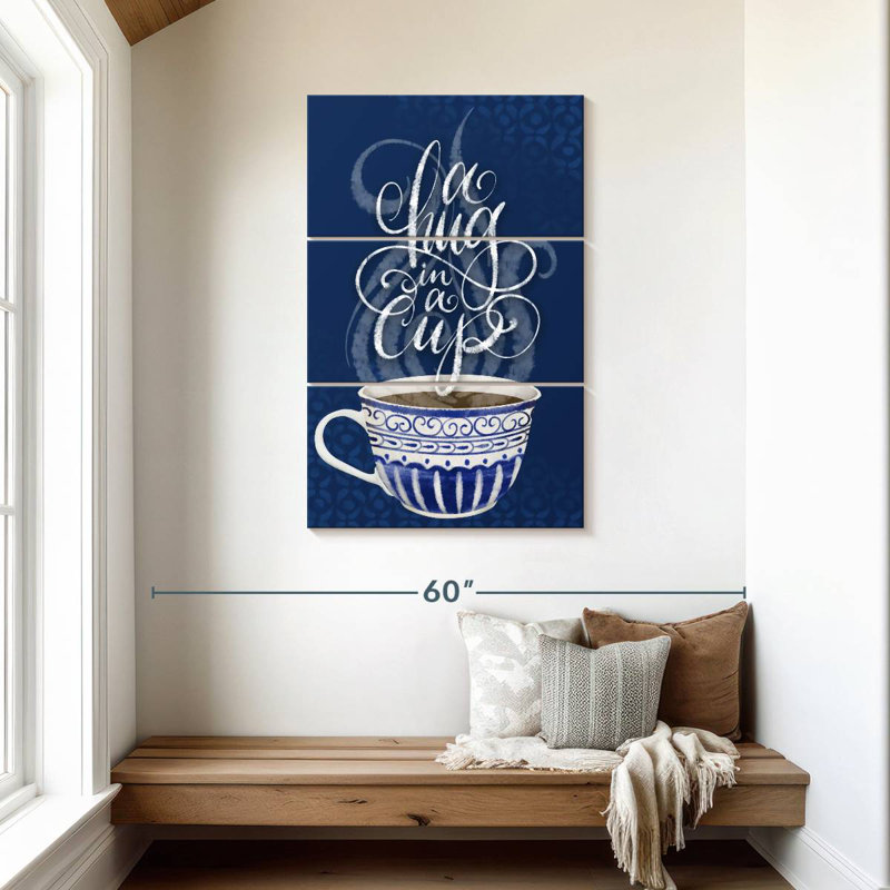 Tergel Tea Time I, 45" H x 28" W