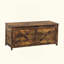 Retro Storage Bench Chest, Entryway Storage Bench with Safety Hinges, Multi‑Purpose Toy Box Organizer for Bedroom Mudroom Playroom, Easy Assembly-331417574