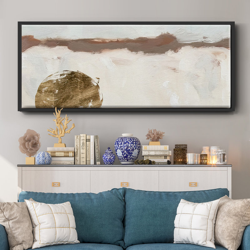 Winter Medallion I- Framed Canvas