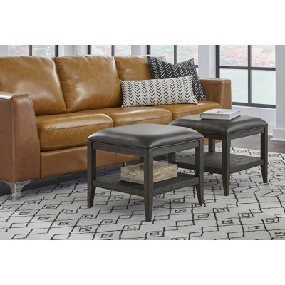 Repose-pieds Manhattan en espresso Manhattan