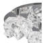 Wanda Glass Semi Flush Mount