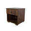 Lit tapissier avec 2 tables de chevet-146514352