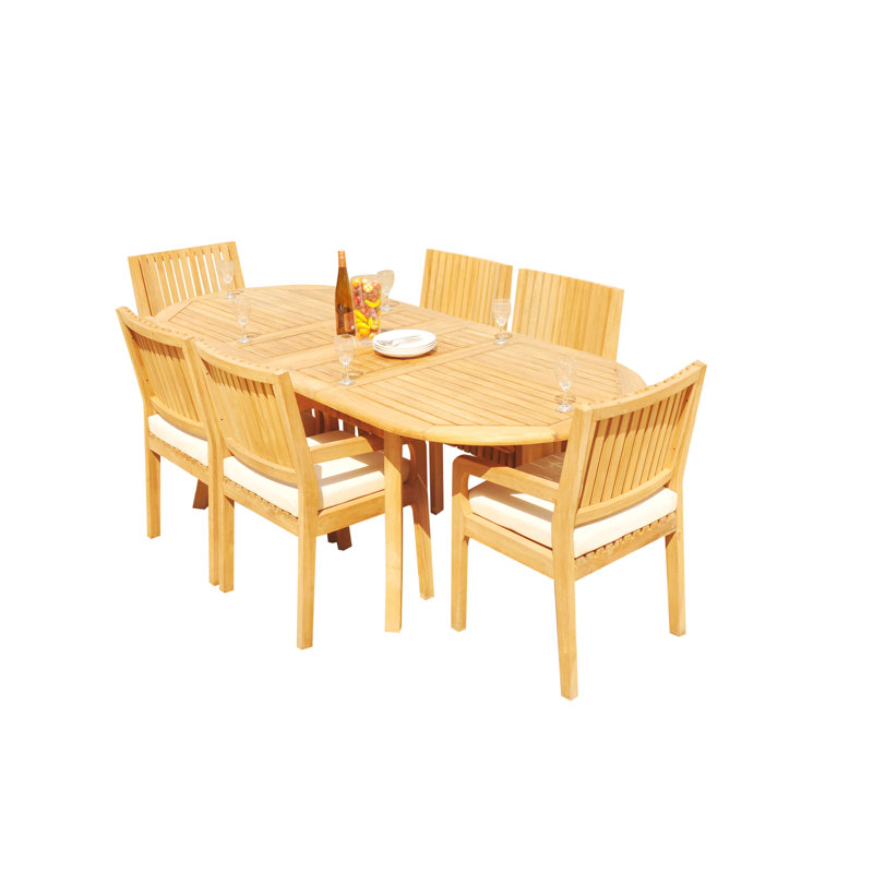 Ensemble de salle à manger Mastin, 10, L 117 po x l 40 po x H 30,5 po