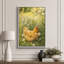 «Golden Hen in Sunlit Daisy Meadow», art de cuisine, impression sur toile encadrée-133595124-133595126