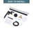 Waterfall Single Handle Floor Mount Freestanding Tub Filler Brass Bathtub Faucet With Handheld Shower And Hose-111822332