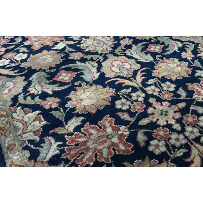 Wool Floral Area Rug