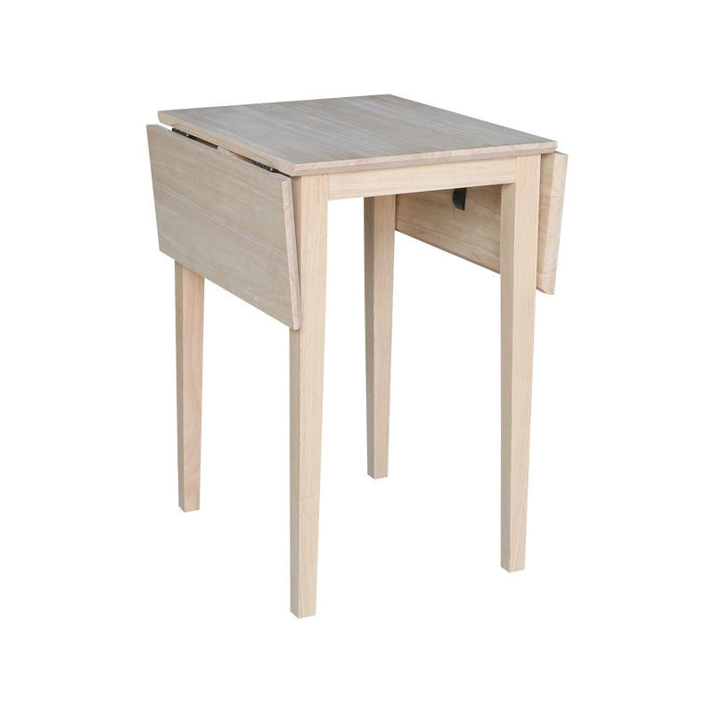 Table de salle à manger en bois massif, Beige, Gris