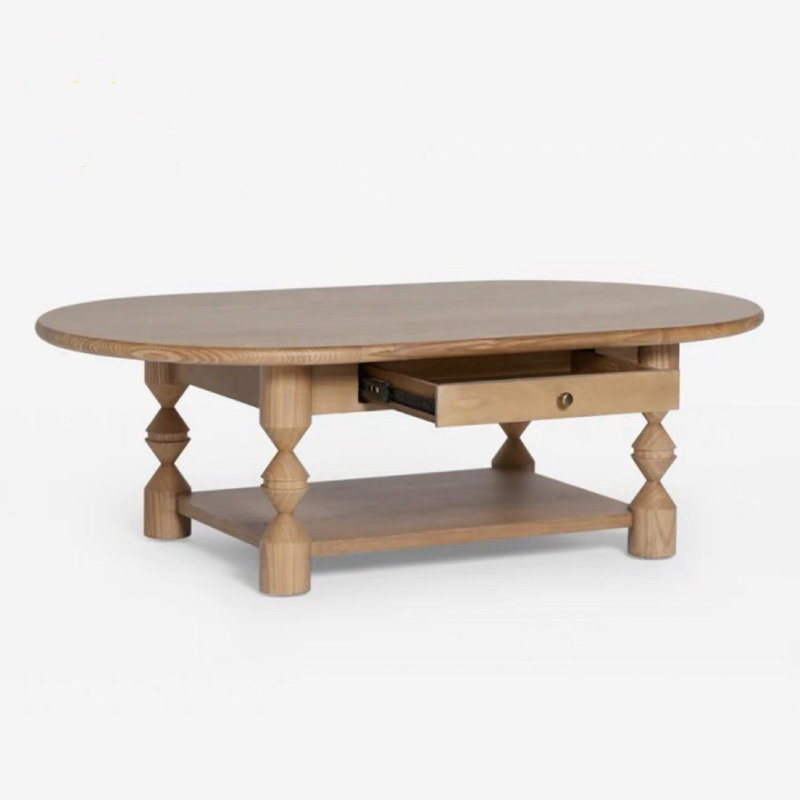 Table basse American, Burlywood
