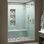 Porte de douche coulissante simple sans cadre l 48 po x H 80 po Coraline