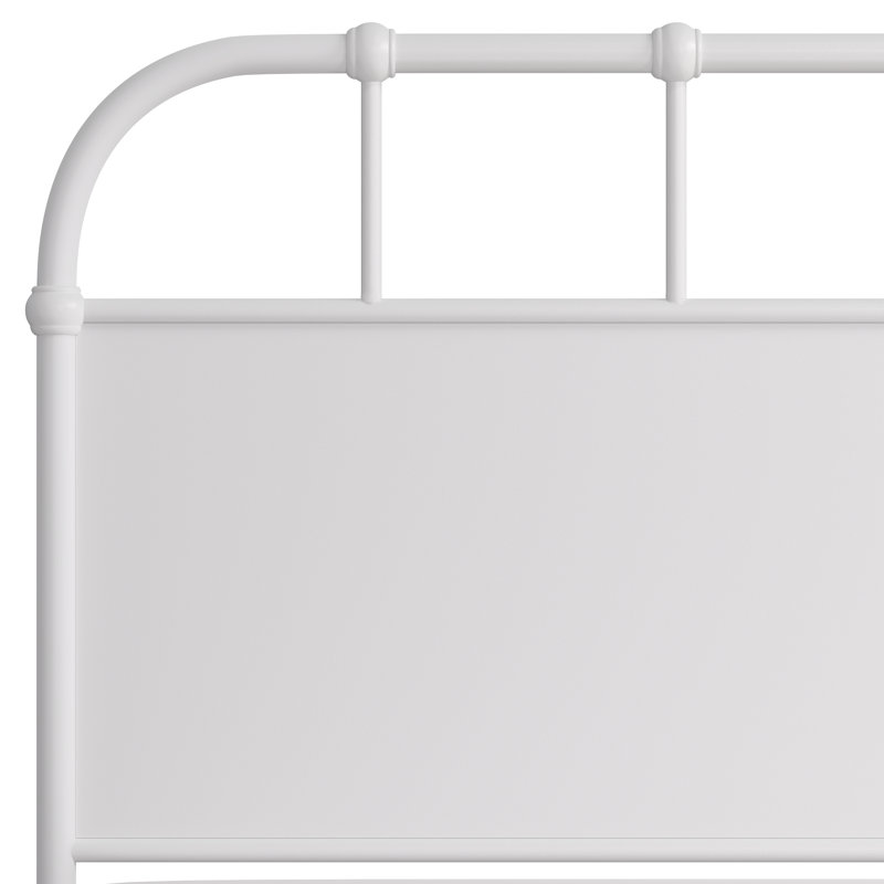Lit standard Amichai, Blanc texturé, Très grand